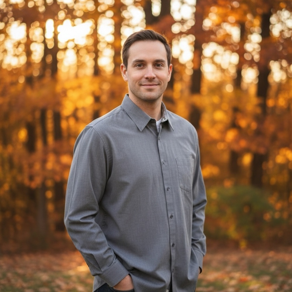 Calvin Klein Charcoal and Plaid Shirt